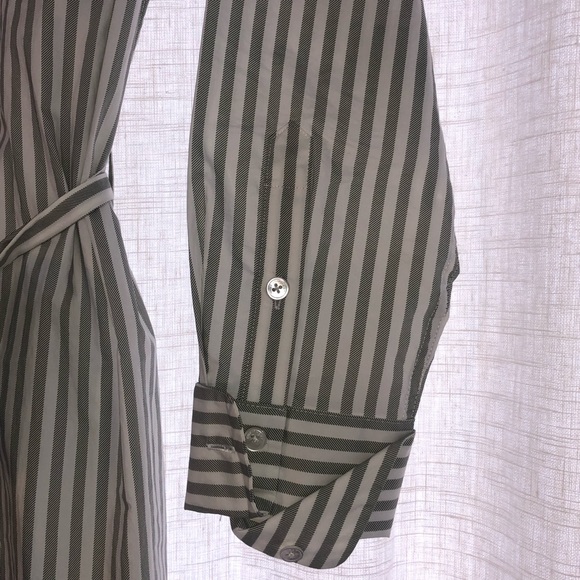 EUC Equipment Striped Belted Shirt Dress Size M - Picture 3 of 7
